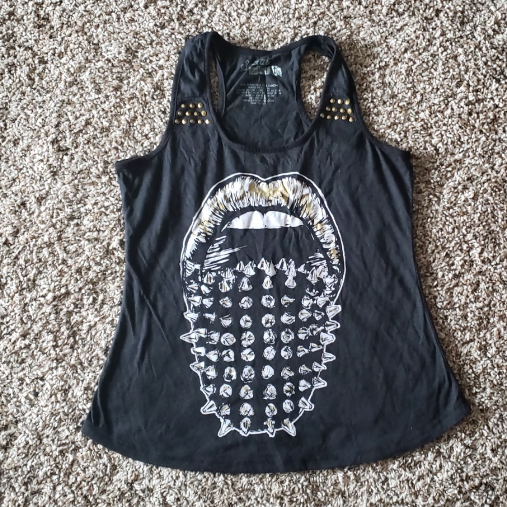 Social misfits tank top